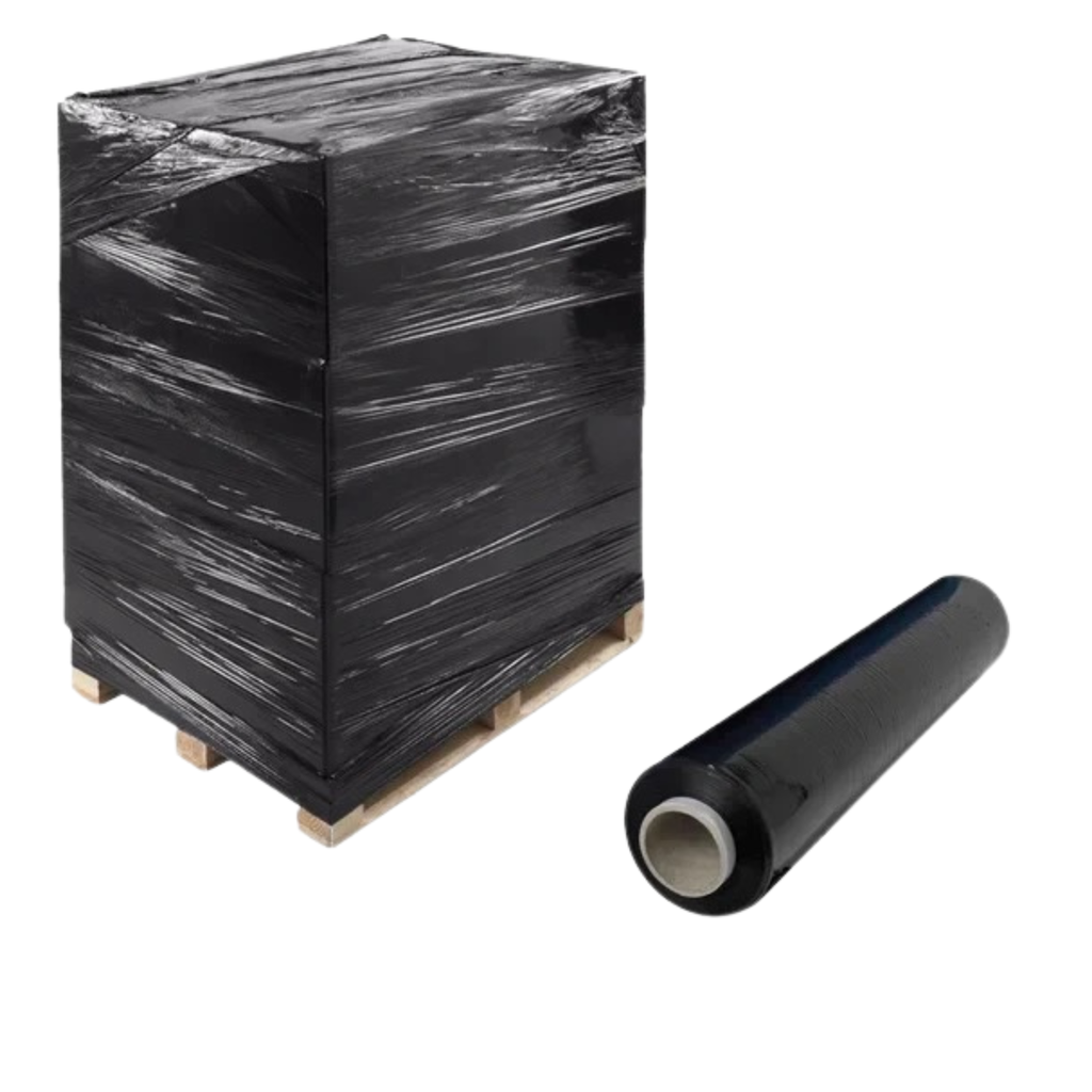 Stretchfolie Schwarz 23μ
