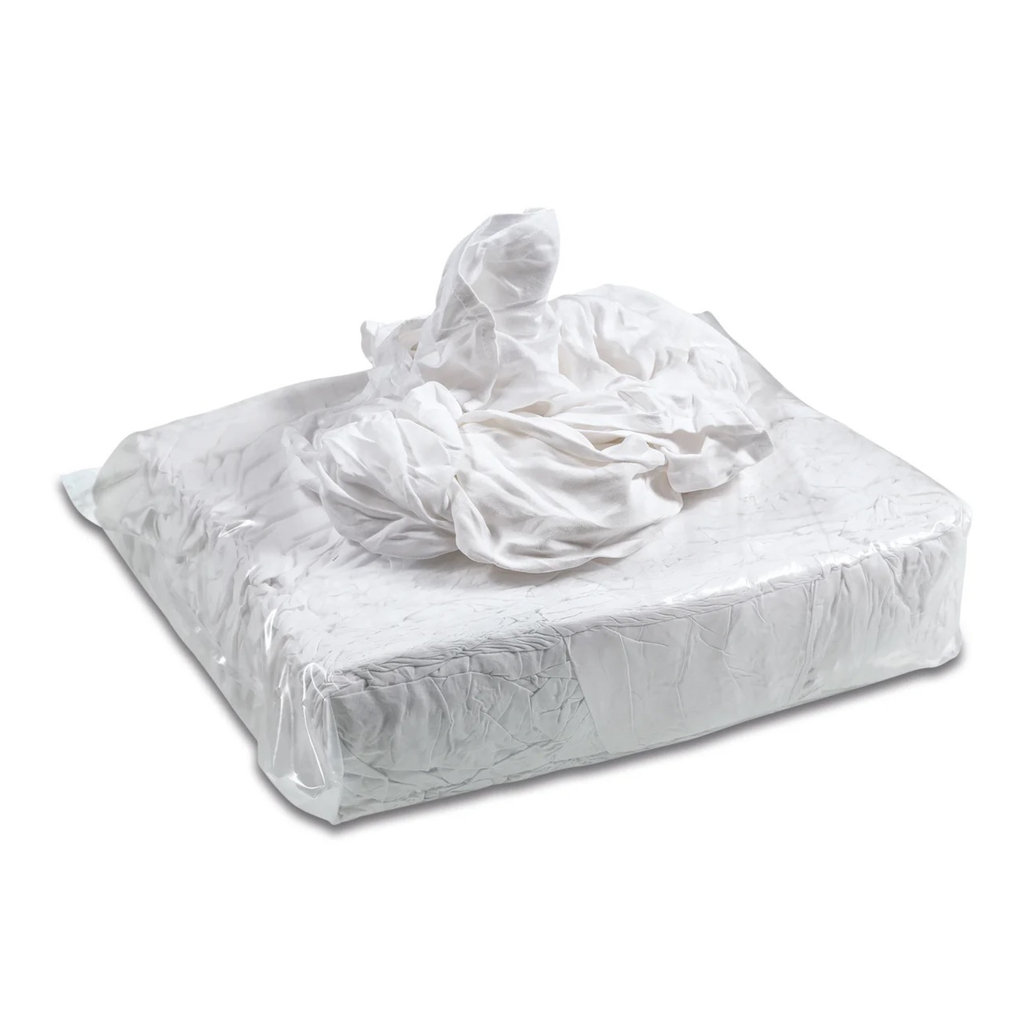 Putzlappen Trikot Weiss 10 kg